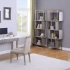 Gold Geometric Bookcase Tower
