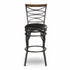 KATDANS Farmhouse Swivel Vintage Bar Stools-Cody - Image 6