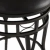 KATDANS Farmhouse Swivel Vintage Bar Stools-Cody - Image 9