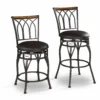 metal swivel bar stools