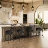 KATDANS Farmhouse Swivel Vintage Bar Stools-Cody - Image 11