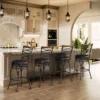 KATDANS Farmhouse Swivel Vintage Bar Stools-Cody - Image 12