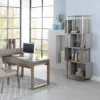 geometric bookcase