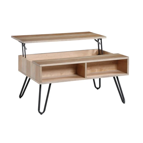 lift top rectangular metal coffee table