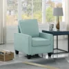 light blue single sofa chair for living room