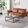 living room industrial square coffee table