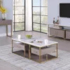 modern marble coffee table