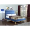 upholstered sleigh bed king