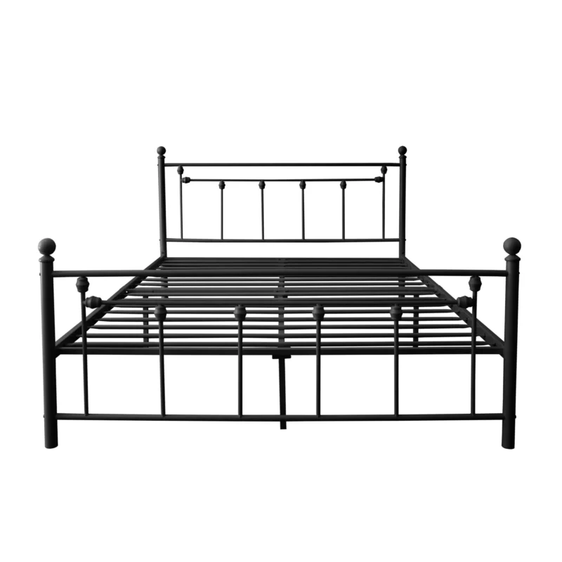 queen size heavy duty metal bed frame