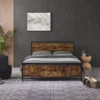 rustic bed