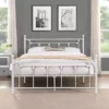 metal twin bed