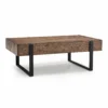 Rectangle Wood Coffee Table