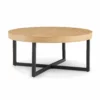 Round Wood Coffee Table