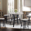 round counter height dining set